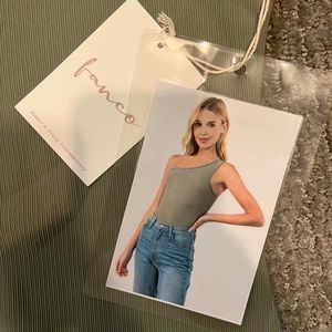 FANCO One Shoulder Bodysuit - NWT